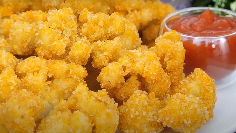 How to make crispy fried cauliflower, love to eat