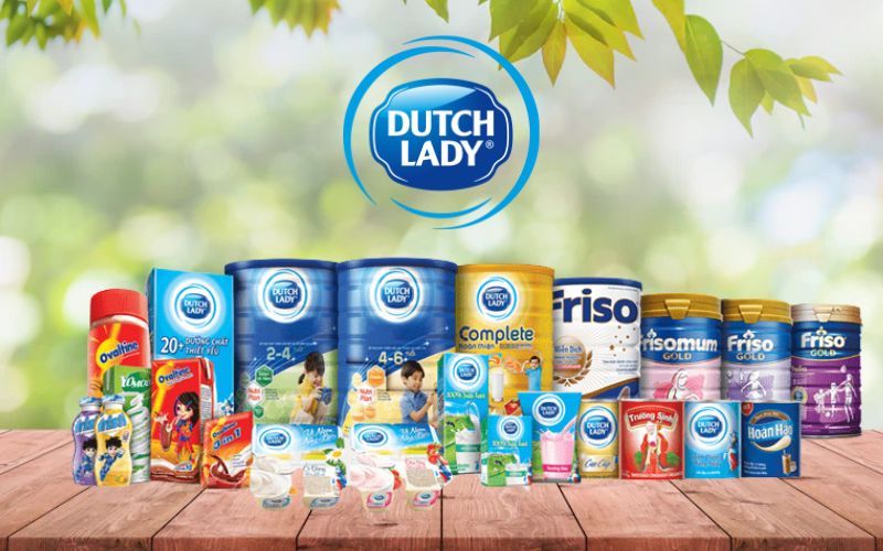 Sản phẩm của thương hiệu Dutch Lady