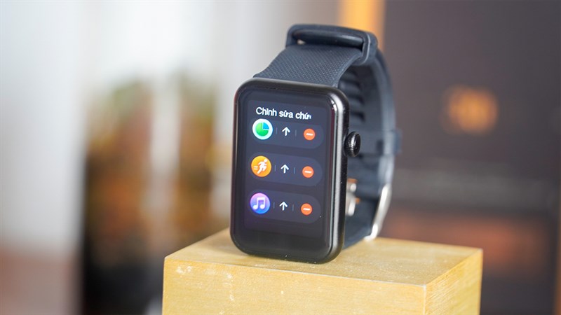 Cách xếp tiện ích trên BeFit Watch Fit