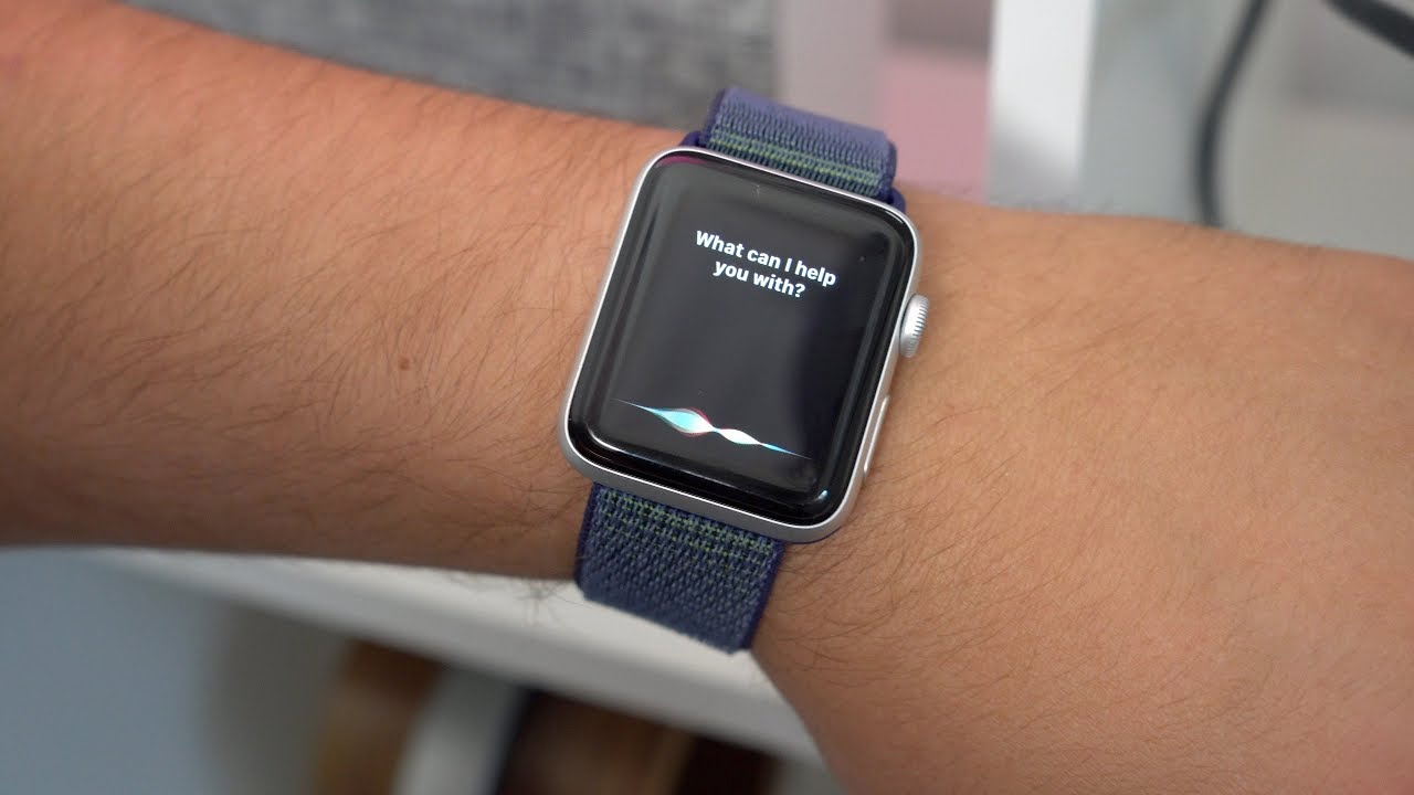 Cách sử dụng Siri trên Apple Watch