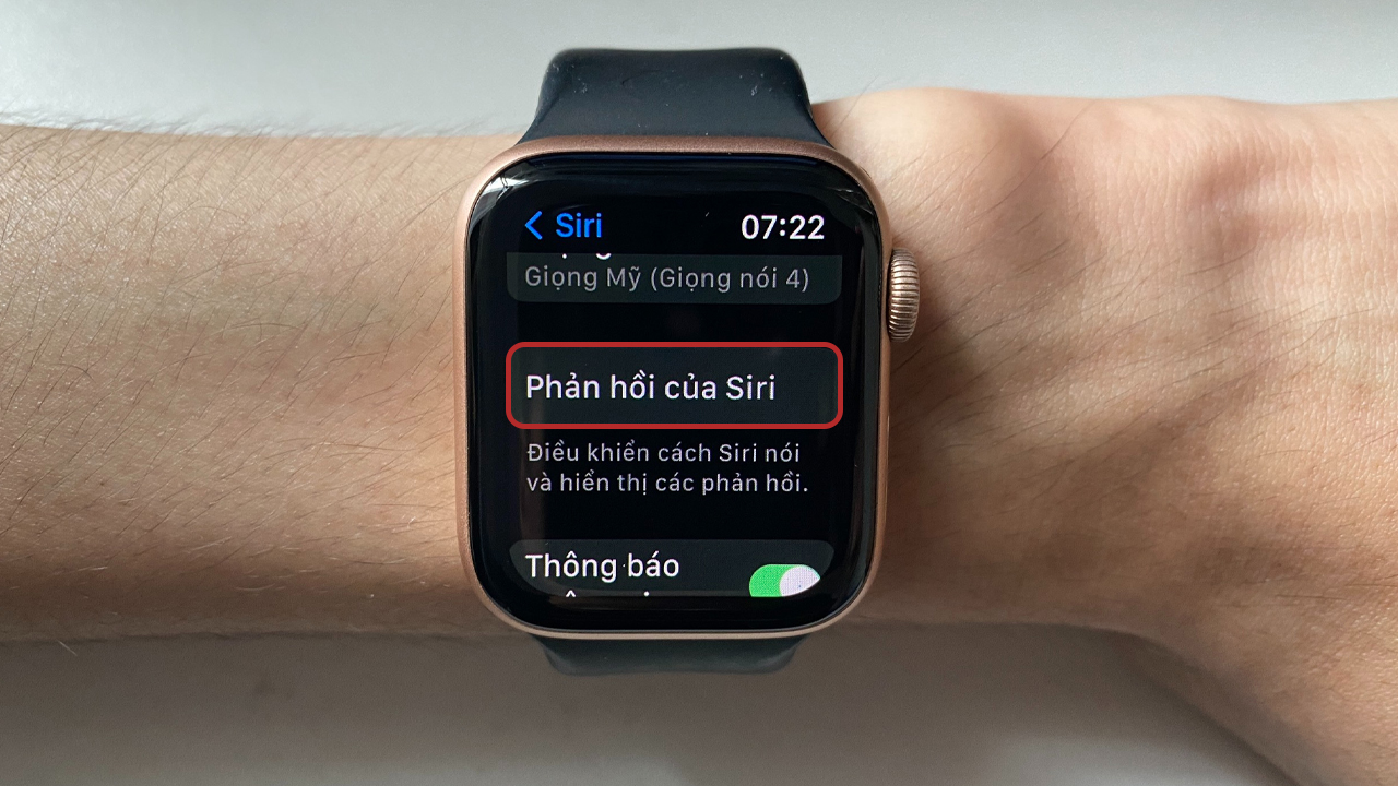 Cách sử dụng Siri trên Apple Watch