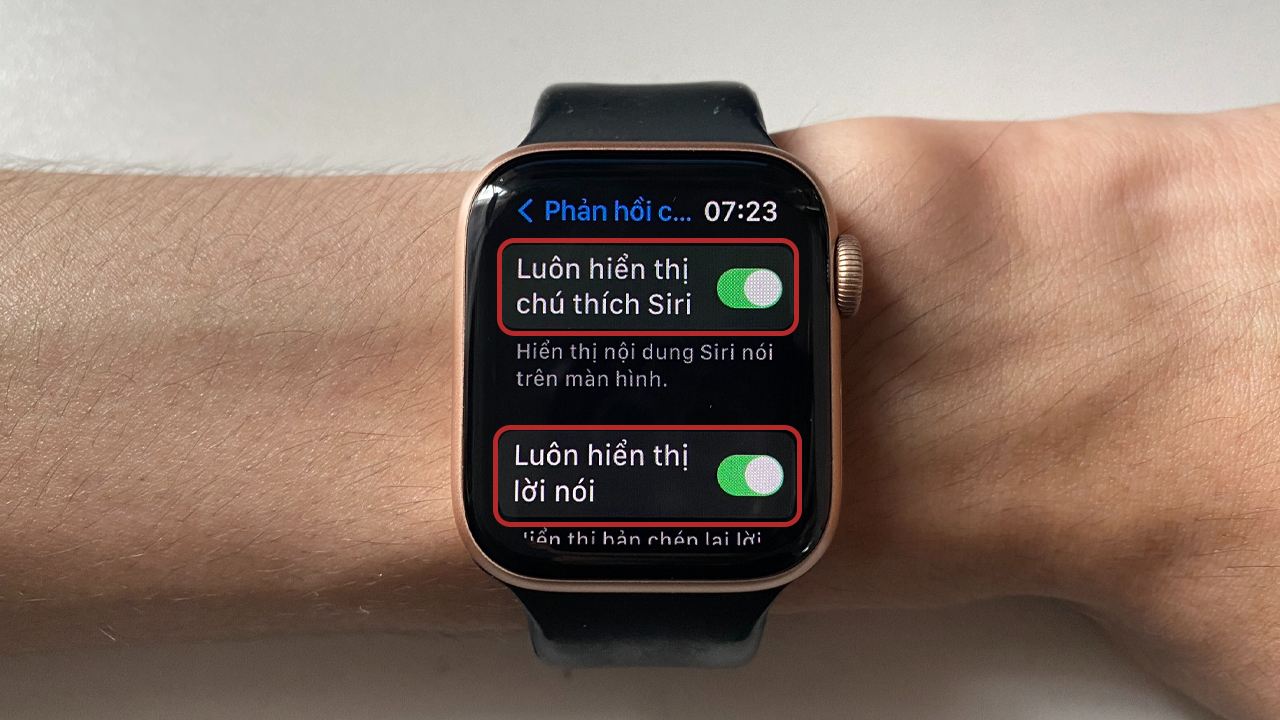 Cách sử dụng Siri trên Apple Watch