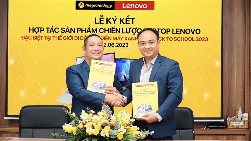Lenovo hợp tác Thế Giới Di Động