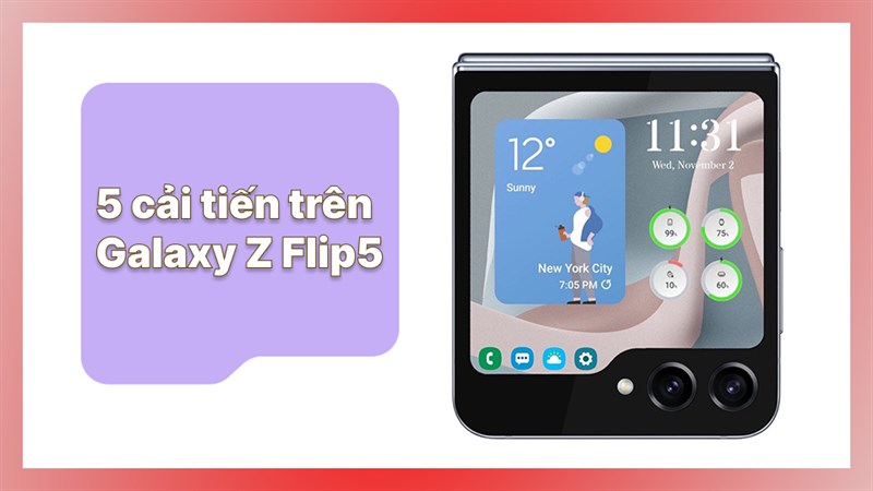 5 điều sẽ khiến Galaxy Z Flip5 tiếp tục thống trị doanh số thị trường smartphone gập