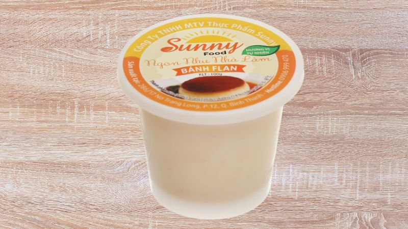 Hướng dẫn sử dụng và bảo quản bánh flan Sunny