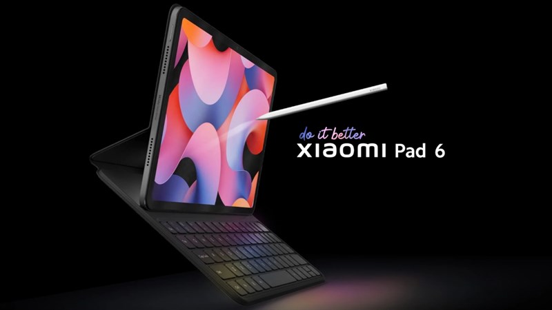 Xiaomi Pad 6 ra mắt toàn cầu