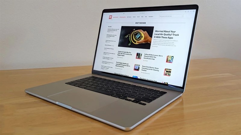 Chất lượng của MacBook Air 15 inch được đánh giá tốt Chất lượng của MacBook Air 15 inch được đánh giá tốt