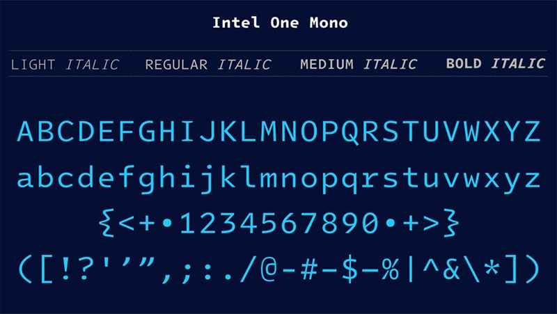 Intel Mono