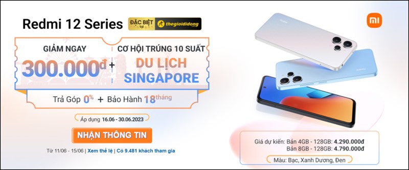 Redmi 12 series chính thức ra mắt ở Việt Nam