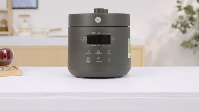 Nồi sở hữu kiểu dáng nhỏ gọn, hiện đại