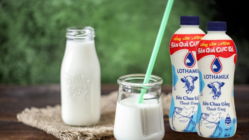 Sữa chua uống Lothamilk có tốt cho sức khỏe? Giá bao nhiêu?