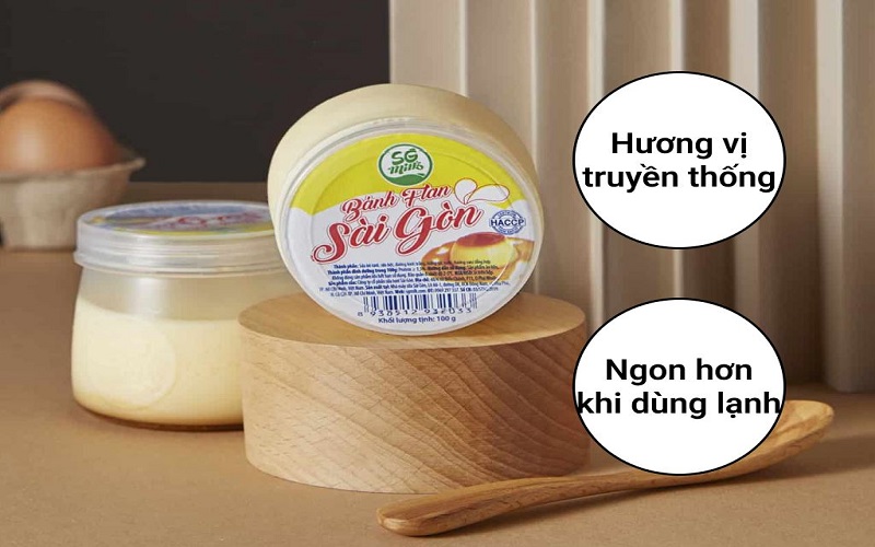 Bánh flan Sài Gòn Milk