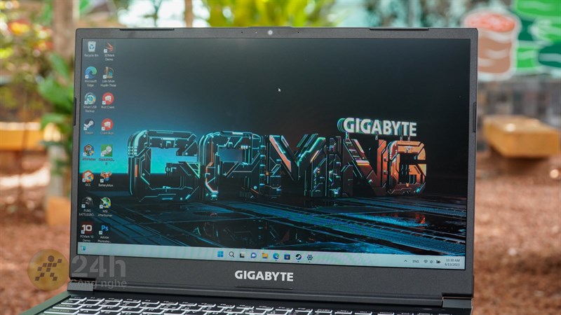 Tốc độ làm tươi 144 Hz trên màn hình của GIGABYTE G5 GE là một điểm cộng đáng tiền. Tốc độ làm tươi 144 Hz trên màn hình của GIGABYTE G5 GE là một điểm cộng đáng tiền.