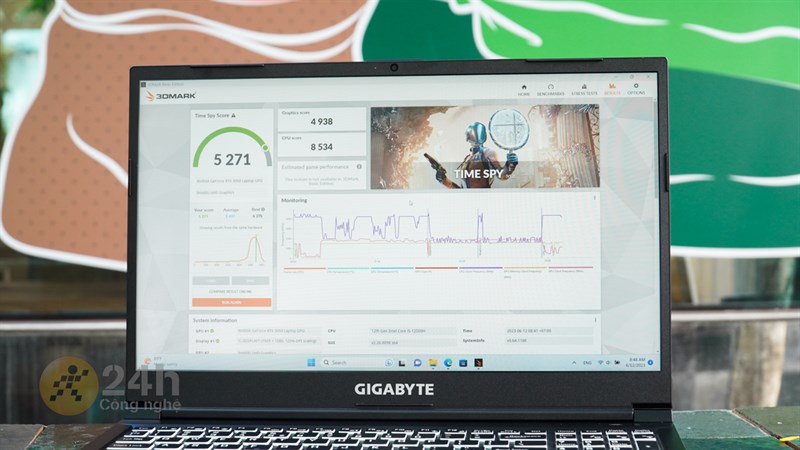 Những điểm số hiệu năng mà GIGABYTE G5 GE đạt được thực sự rất ấn tượng. Những điểm số hiệu năng mà GIGABYTE G5 GE đạt được thực sự rất ấn tượng.