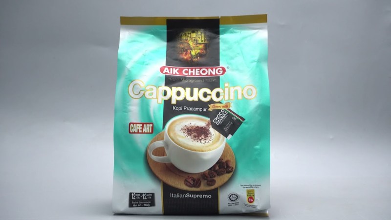 Cà phê hòa tan Cappuccino Aik Cheong 306g