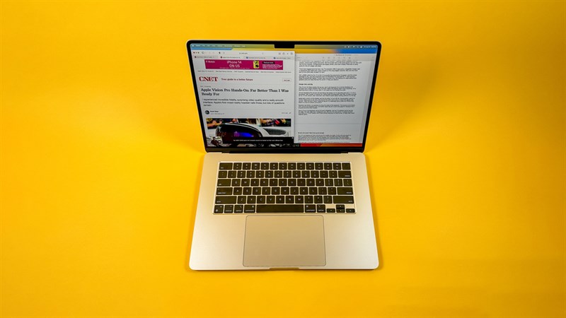 MacBook Air 15 inch M3 sẽ có sự nâng cấp về cấu hình với chip Apple M3 mới nhất