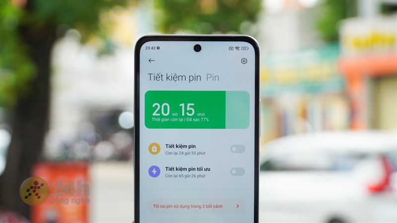 Redmi 12 có một thời lượng sử dụng pin tốt, đáp ứng nhu cầu dùng cả ngày Redmi 12 có một thời lượng sử dụng pin tốt, đáp ứng nhu cầu dùng cả ngày