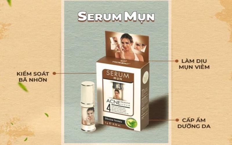 Công dụng serum mụn Thorakao