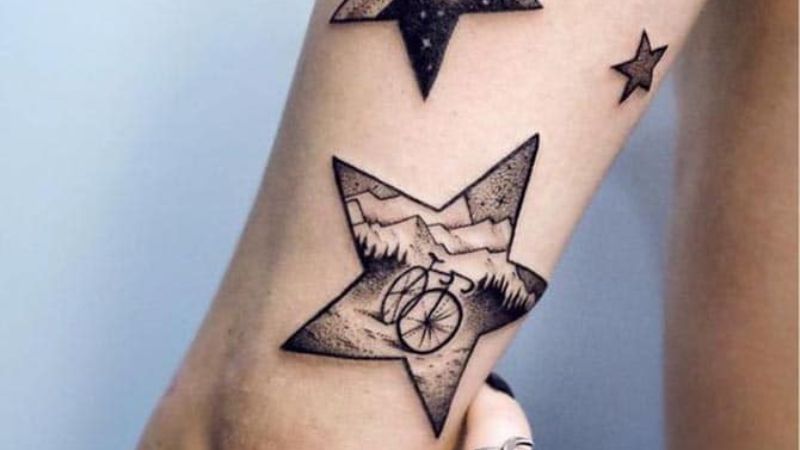 Top 30+ beautiful and attractive star tattoo patterns