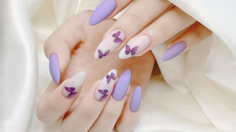 Review Mẫu nail bướm xinh đẹp và nghệ thuật nhất dành riêng cho phái nữ  2022 - Sơn Móng Tay Hữu Cơ