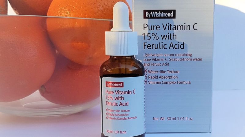 Tinh chất By Wishtrend pure vitamin C with Ferulic Acid 15% có tốt không?