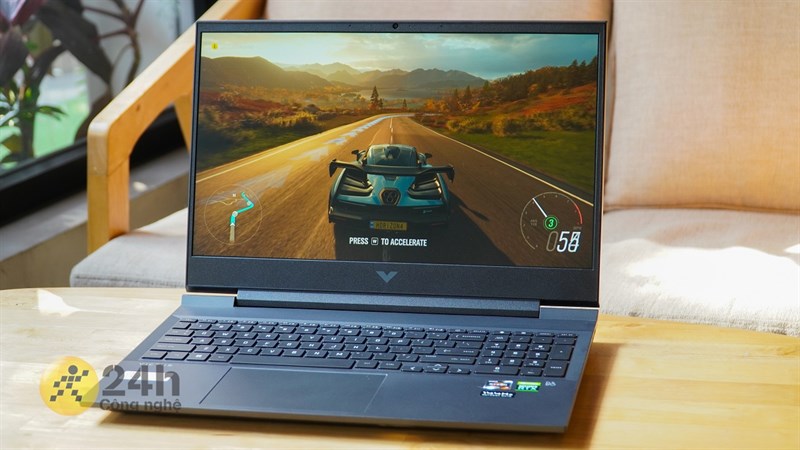 Khả năng hiển thị của HP Victus 2023 ở mức tốt, đủ để chơi game và giải trí Khả năng hiển thị của HP Victus 2023 ở mức tốt, đủ để chơi game và giải trí