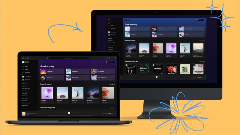 Cập nhật Spotify trên máy tính: Giao diện 