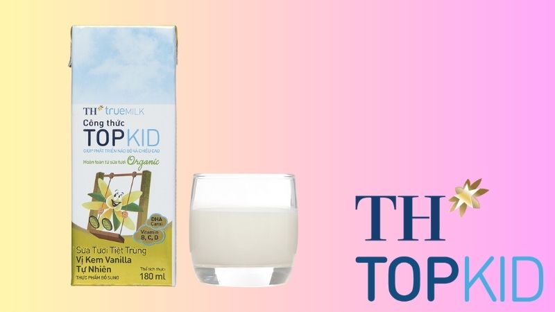 Sản phẩm sữa tươi TH true MILK Topkid có gì đặc biệt?