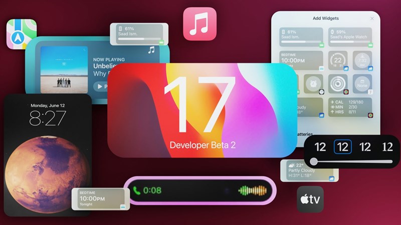 Các tính năng và thay đổi mới trên iOS 17 beta 2