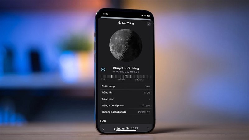 Cách ngắm trăng trên iOS 17 siêu thú vị không cần phần mềm thứ 3