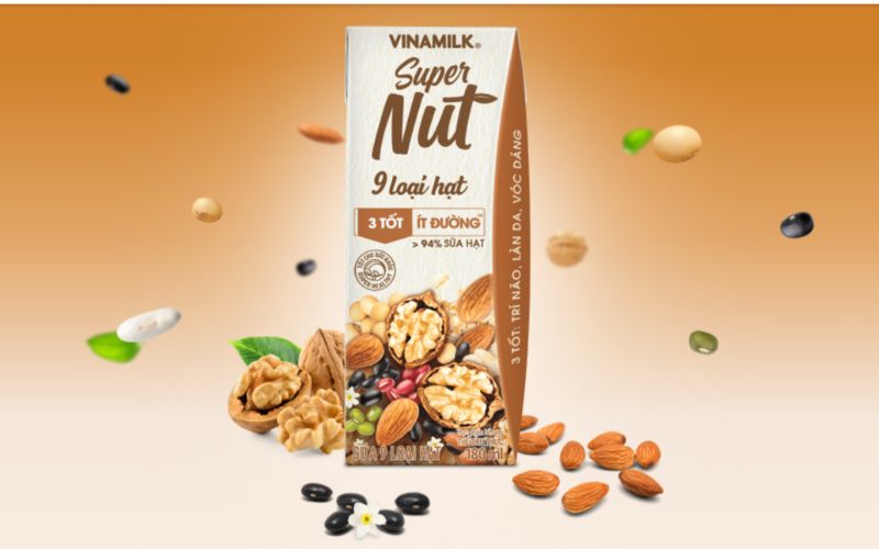 Sữa 9 loại hạt Vinamilk Super Nut