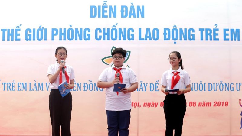 Hành động cho ngày Thế Giới Phòng Chống Lao Động Trẻ Em 12/06