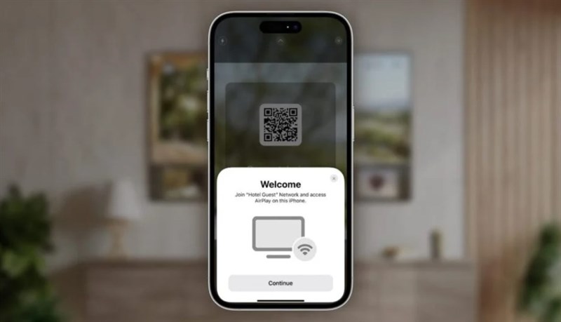 Người dùng có thể kết nối iPhone hoặc iPad với TV mà không cần dây cáp với AirPlay