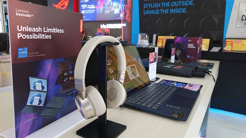 Không gian trưng bày sản phẩm tại sự kiện