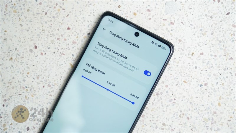 Với tính năng mửo rộng RAM, OPPO A98 5G đa nhiệm tốt hơn bao giờ hết
