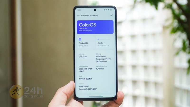 Viền mỏng giúp chiếc điện thoại có góc nhìn to hơn
