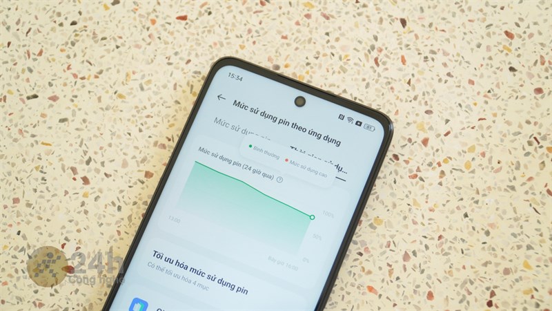 OPPO còn chú trọng đến việc bảo về tuổi thọ pin cho chiếc OPPO A98 5G