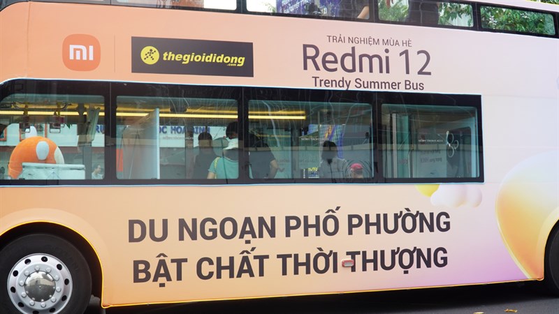 Toàn cảnh sự kiện trải nghiệm Redmi 12 trên Bus Tour