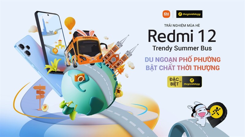 Toàn cảnh sự kiện trải nghiệm Redmi 12 trên Bus Tour
