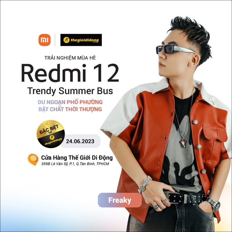 Toàn cảnh sự kiện trải nghiệm Redmi 12 trên Bus Tour