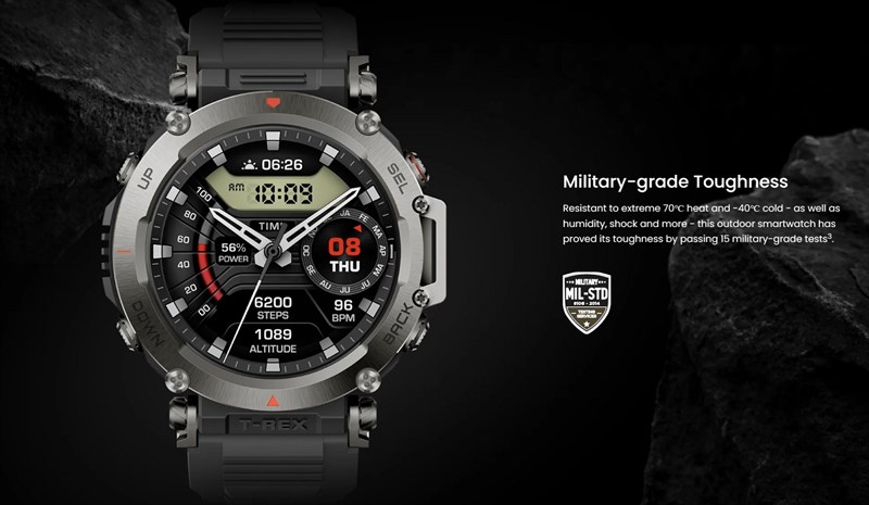 Những điểm hấp dẫn có mặt trên Amazfit T-Rex Ultra mà bạn không thể bỏ qua!