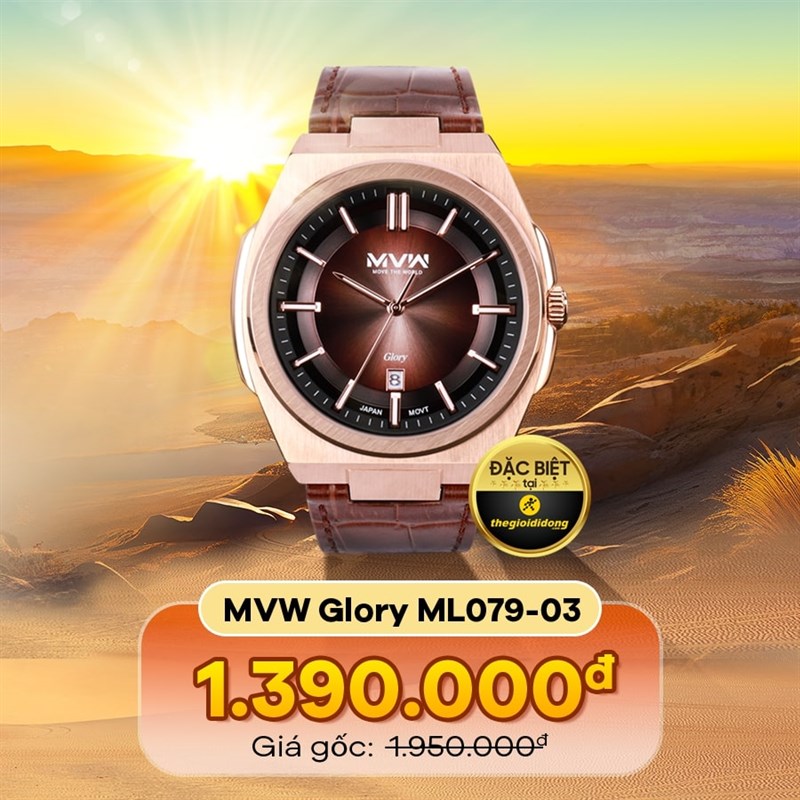  Đồng hồ MVW Glory 43 mm Nam ML079-03