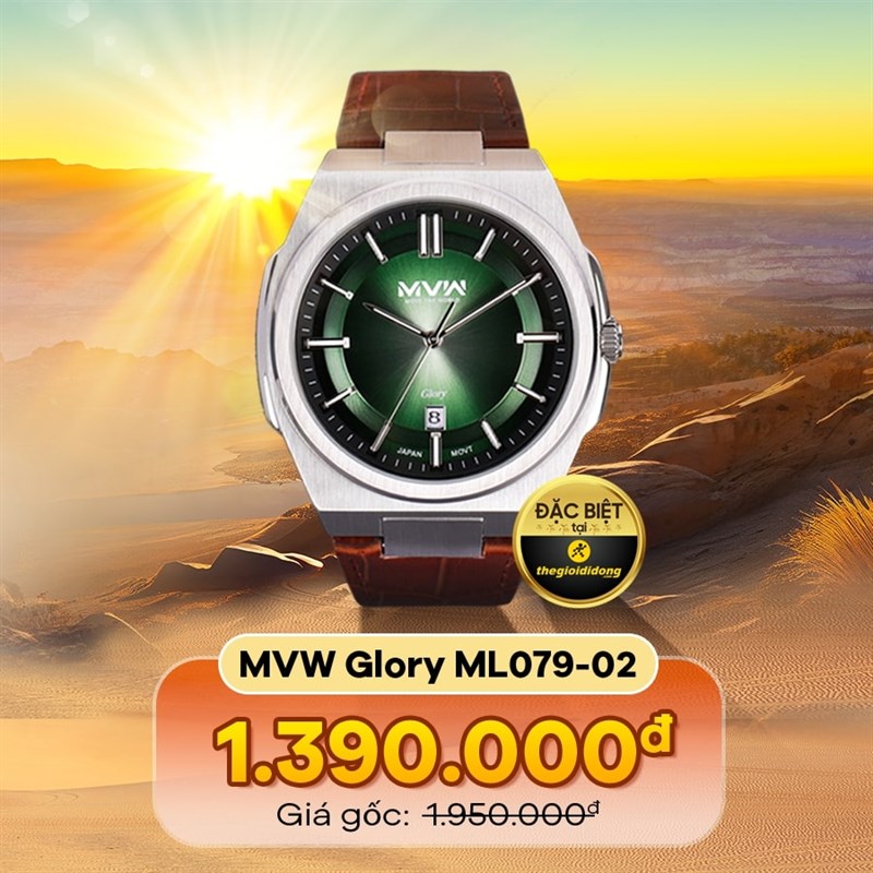  Đồng hồ MVW Glory 43 mm Nam ML079-02