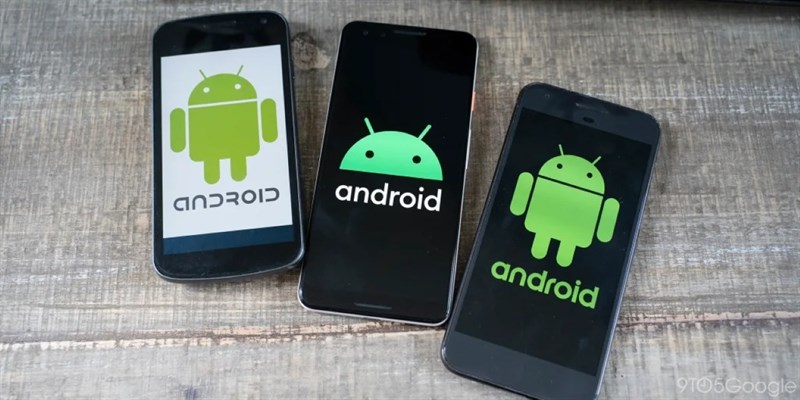 Logo Android qua 3 lần thay đổi