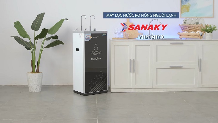 Máy lọc nước RO nóng nguội lạnh Sanaky
