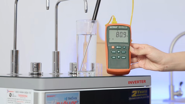 Nhiệt độ nước vòi nóng