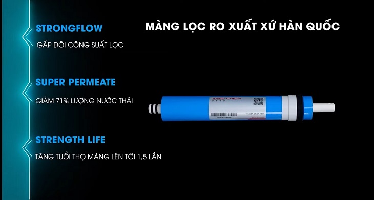 Màng lọc RO nhập khẩu trực tiếp từ Hàn Quốc
