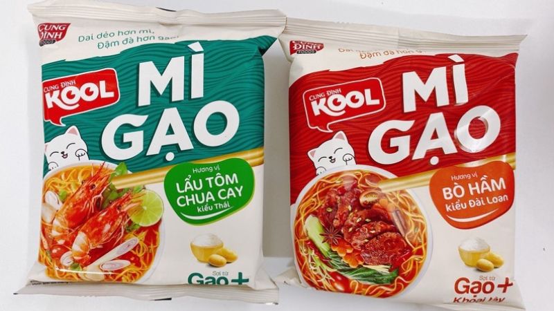 Các loại sản phẩm của Cung Đình Kool