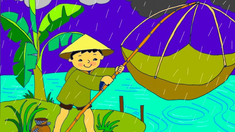 Trời mưa, trời gió