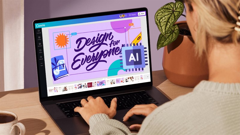 Cách tạo hình ảnh từ chữ trên Canva